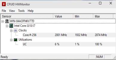 sensor checker software windows 10 2