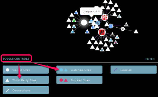 toggle controls