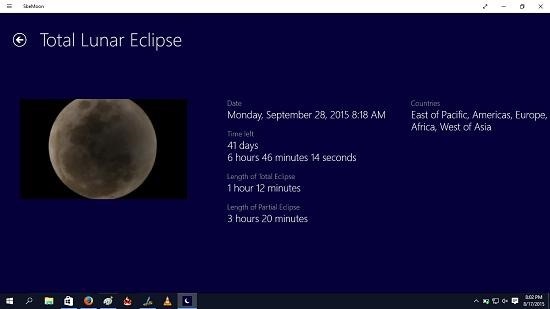 SbeMoon detailed moon phase information