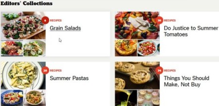 nyt cooking editors collection