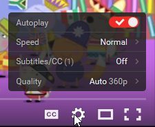 youtube autoplay settings