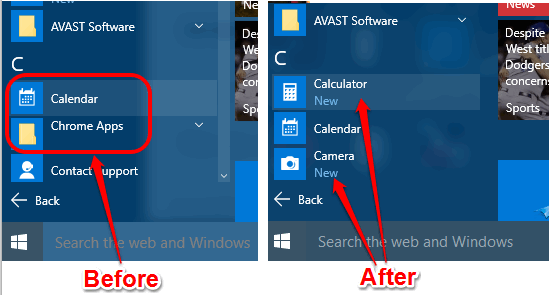 reinstall Windows 10 built-in apps uninstalled accidentally