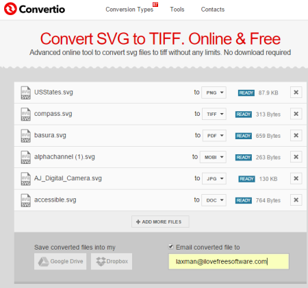 Convertio website