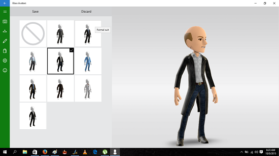 Xbox Avatars avatar chosen