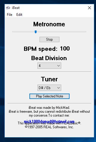 metronome software windows 10 5