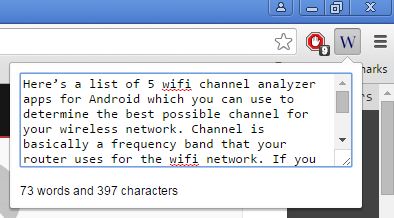 word counter extensions chrome 3