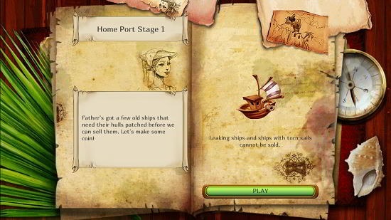 Set sail select level objectives