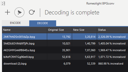 decoding process