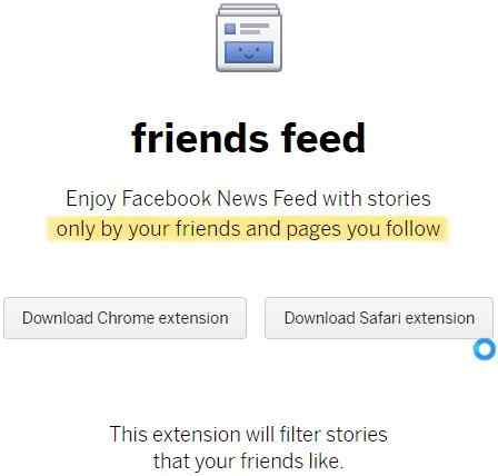 friends feed homepage