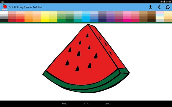 fruit coloring apps android 3