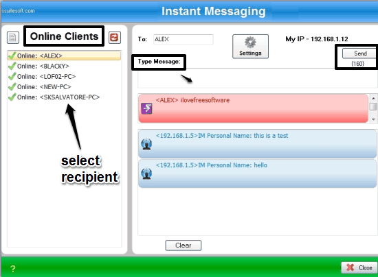 instant messaging