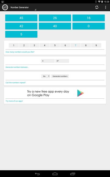 lottery number generator apps android 4
