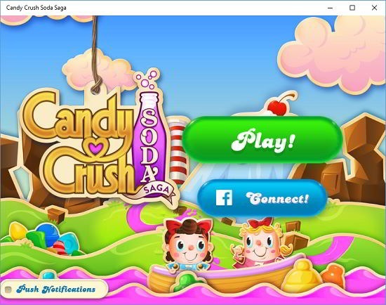 candy crush soda saga main menu