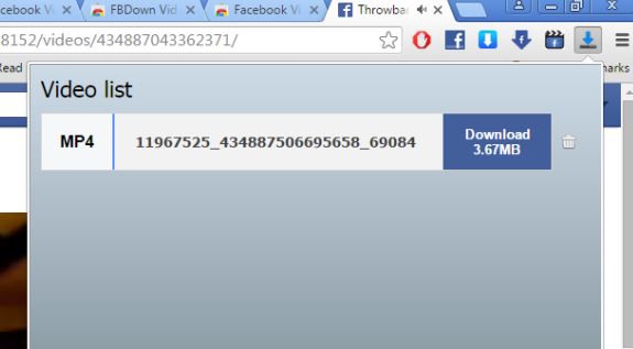 facebook video download extensions chrome 5