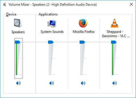 volume mixer 2