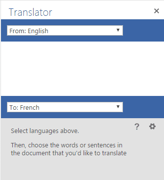 translator