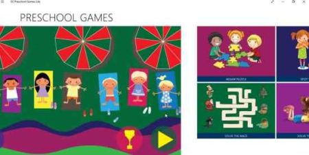 GS preschool games lite home