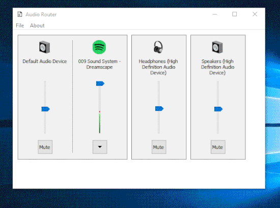 audio router in action