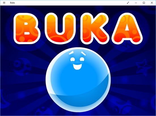 buka main screen