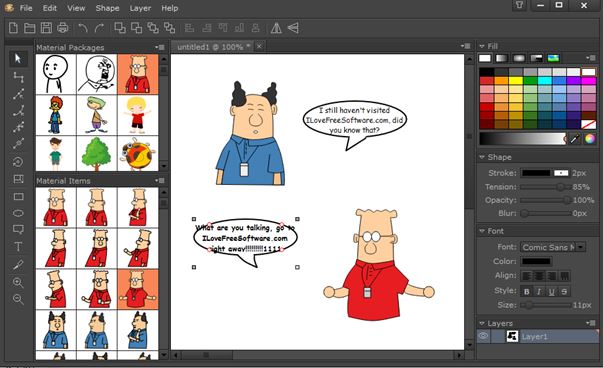 comic book creator software windows 10 1