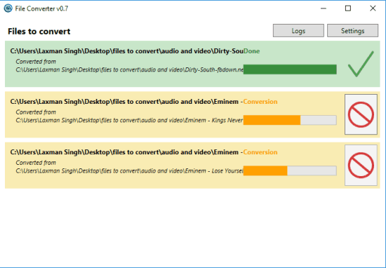 file conversion process