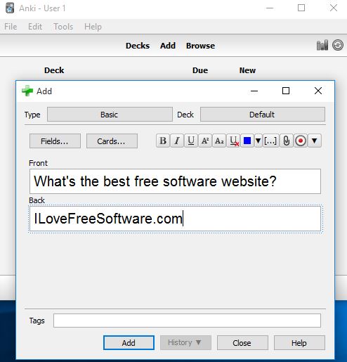 flashcard software windows 10 5