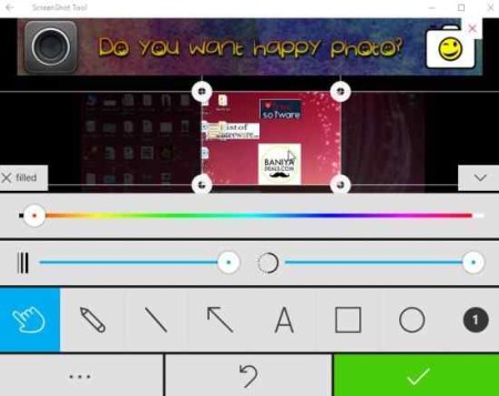 screenshot tool edit