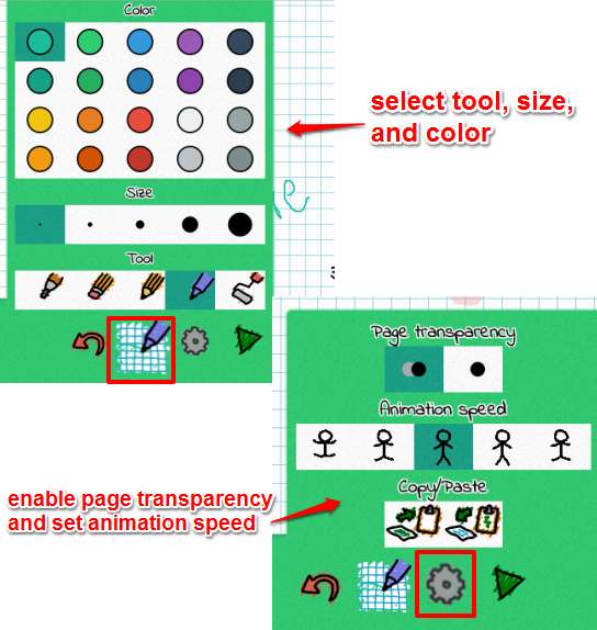 set options