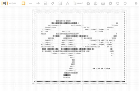 ascii eye of horus