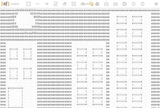 asciiflow buildings