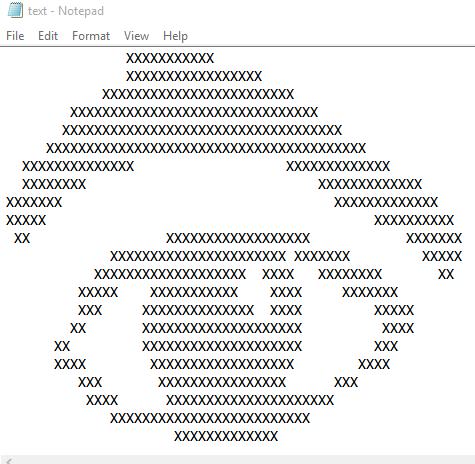 asciiflow eye