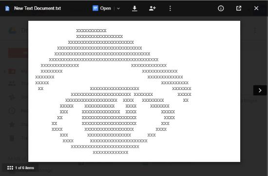 asciiflow google