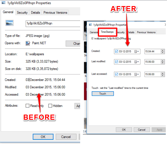 before and after difference