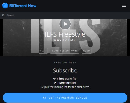 bittorrent now bundle page