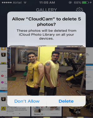 delete original photos