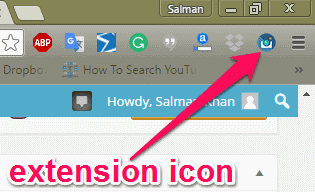 extension icon