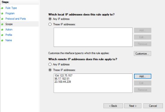 ip addresses