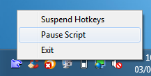 pause script