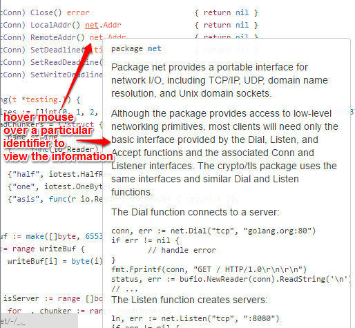 view identifier definition and documentation