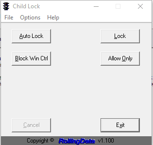 Child Lock- interface