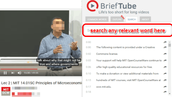 brieftube search