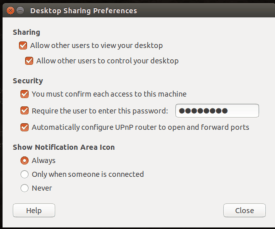 desktop sharing