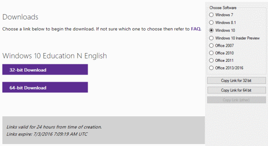 download genuine iso of windows