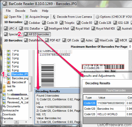 ByteScout BarCode Reader