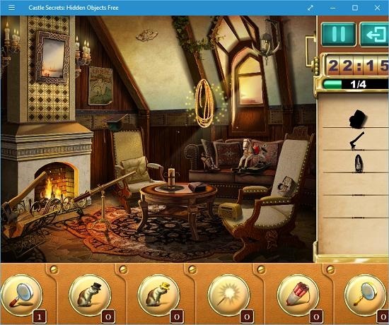 Castle Secrets Hidden Objects Free hints