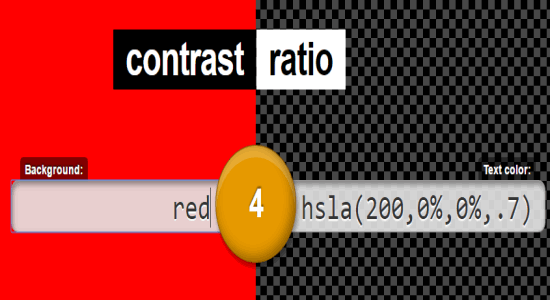 LeaVerou Contrast Ratio