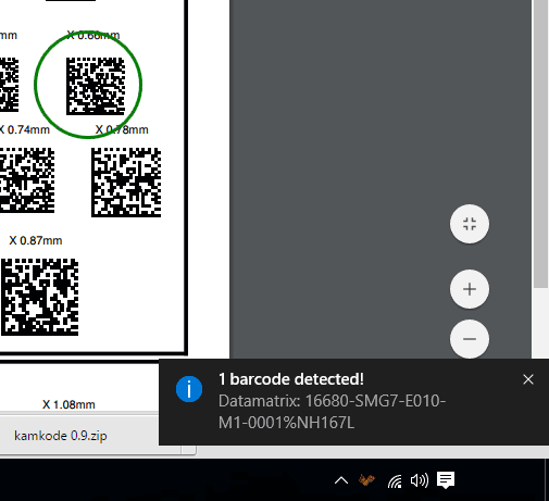 ORPALIS Virtual Barcode Reader