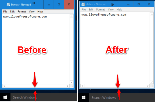 before after comparison