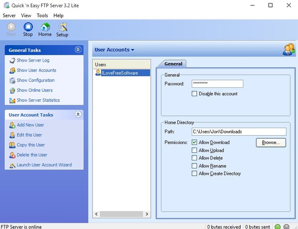 ftp server software windows 10 5