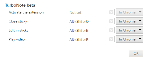 manage hotkeys